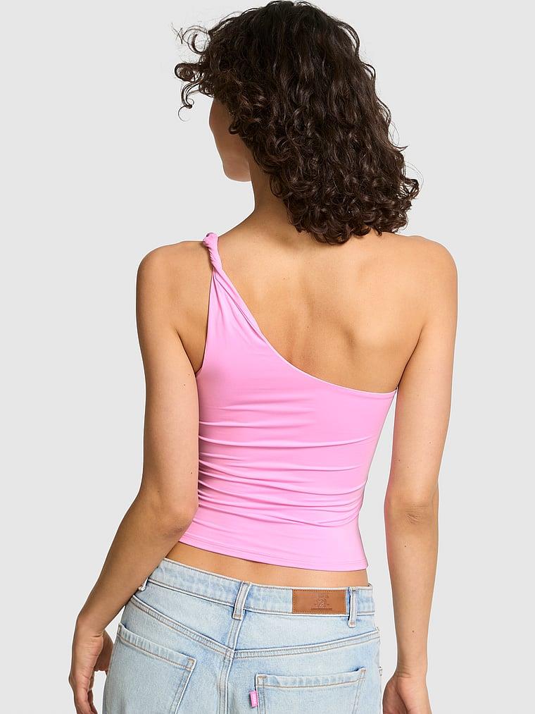 Pink Base Tek Kollu Bluz arka görünümü