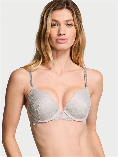 Twinkle Askili Dantelli Push Up Sütyen ön görünüm