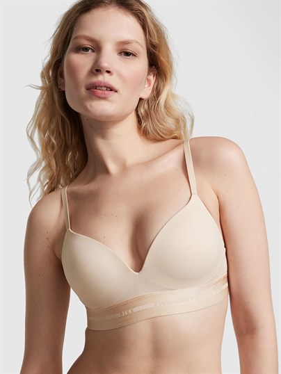 Victorias S Secret Pink Wear Everywhere Balensiz Push Up Sütyen