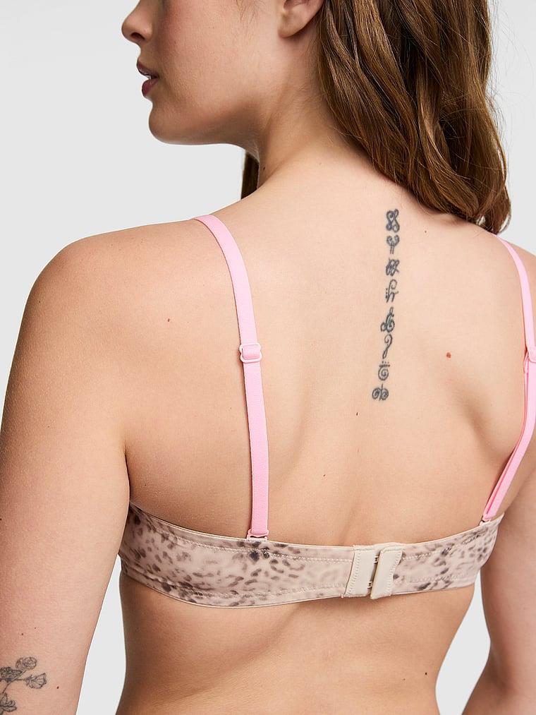Pink Wear Everywhere Push Up Straplez Sütyen arka görünümü