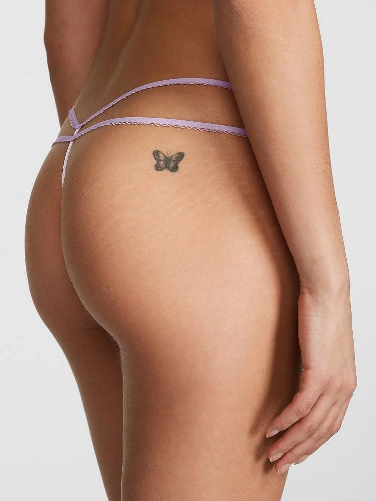 Pink Wink V String Kulot arka görünüm
