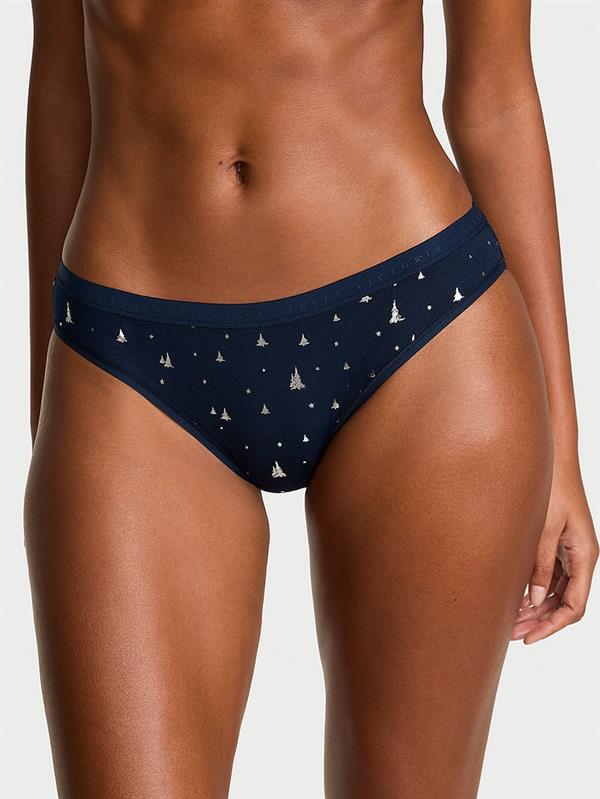Esnek Pamuklu Bikini Kulotu ön görünüm