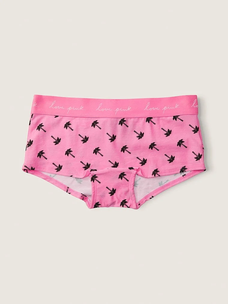Pink Logolu Boyshort Kulot arka görünüm