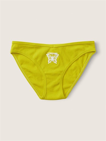 Pink Pamuklu Bikini Kulot