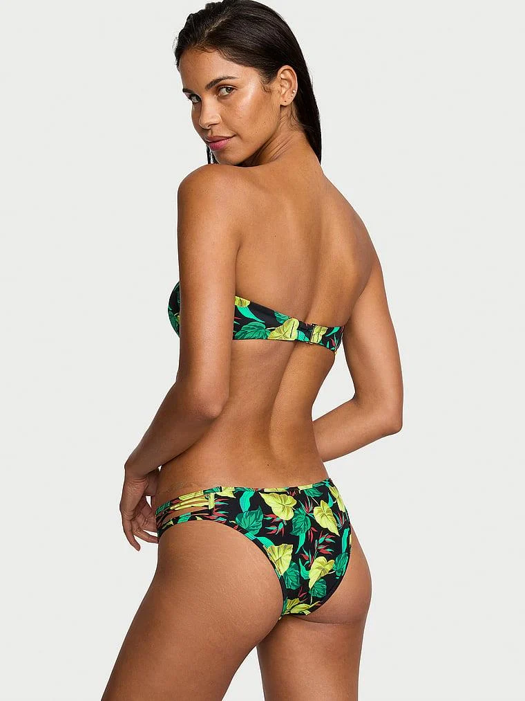 Strappy Hipster Brazilian Bikini Alti arka görünüm