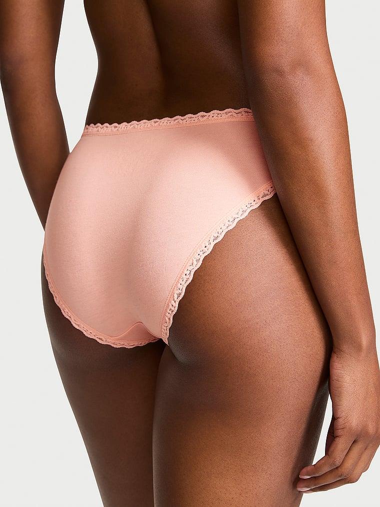 Dantelli Pamuklu Bikini Kulot arka görünümü