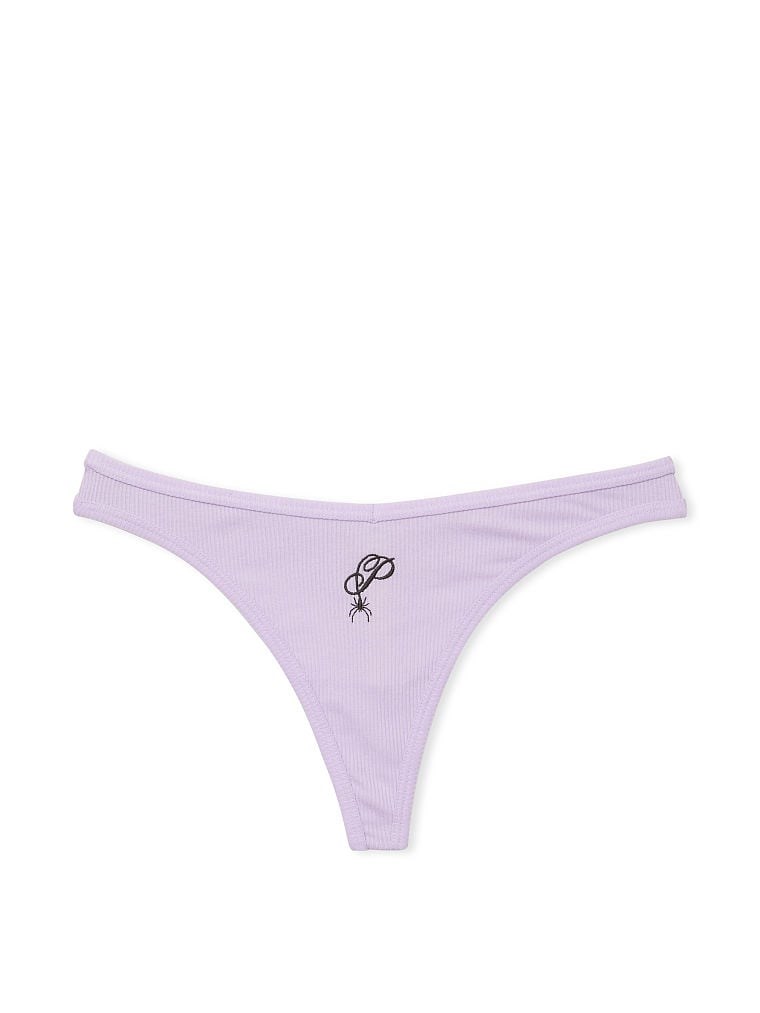 Pink Pamuklu Tanga arka görünümü