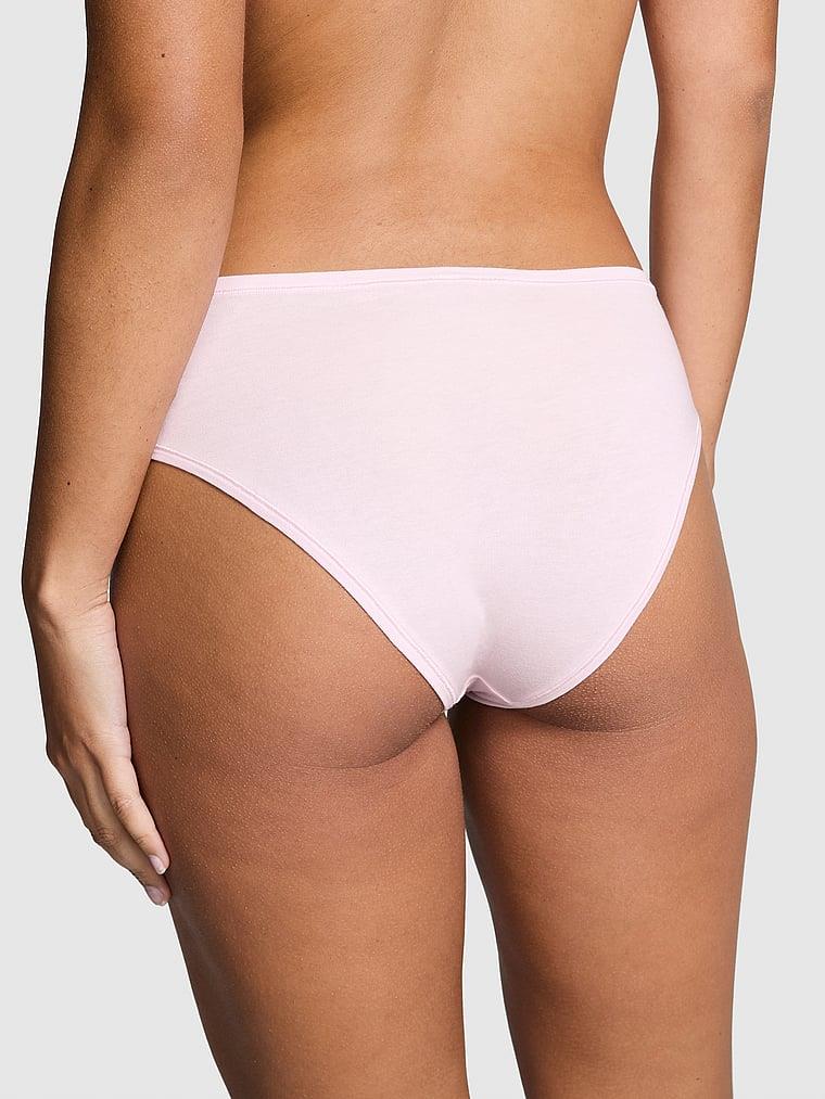 Pink Pamuklu Cheeky Kulot arka görünüm