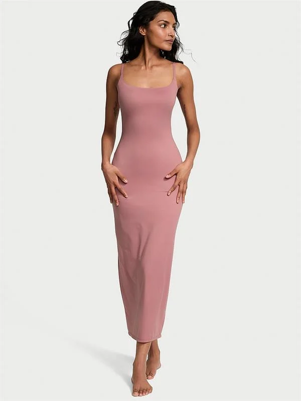 Feathersoft Bodywear Uzun Gecelik ön görünüm