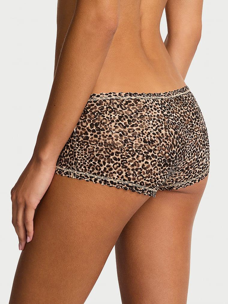 Dantelli Düşük Bel Boyshort Kulot arka görünümü