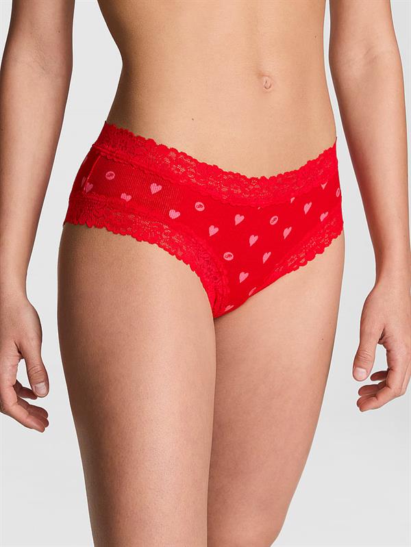 Pink Wink Dantelli Cheeky Kulot ön görünüm