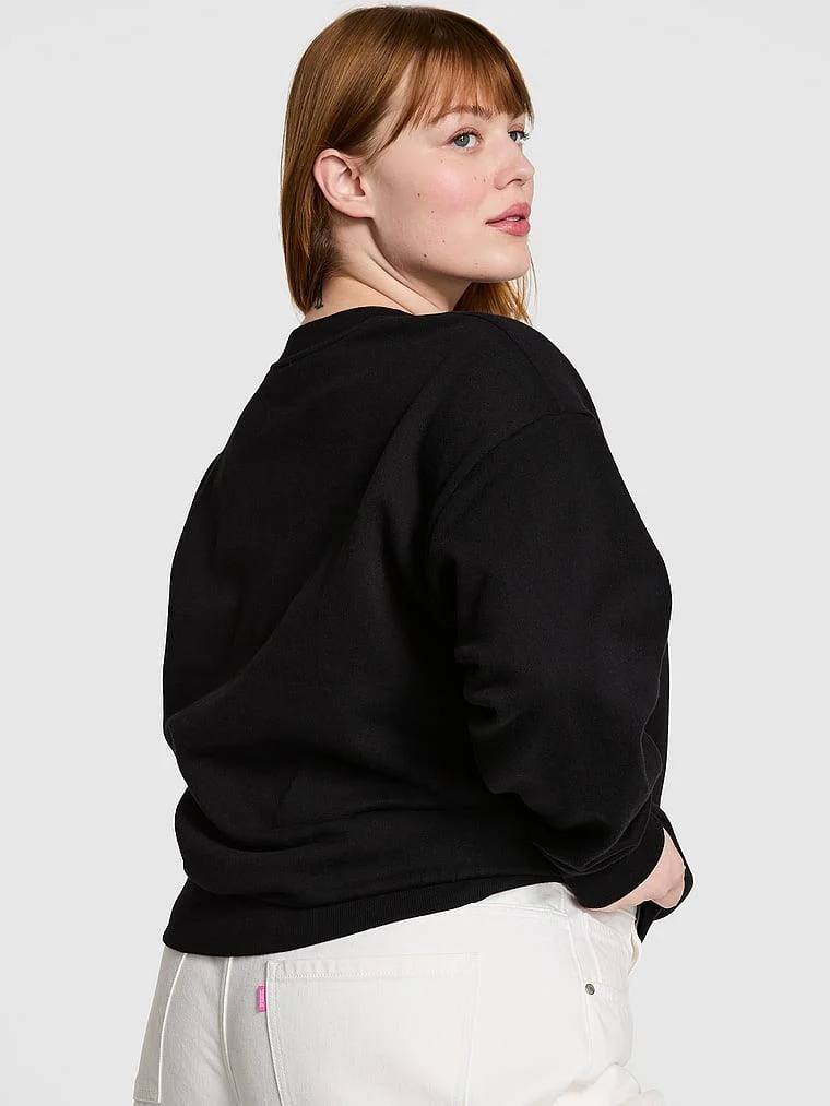 Pink Ivy Oversize Sweatshirt arka görünüm
