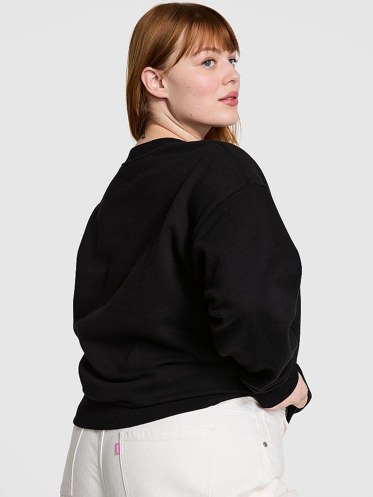 Pink Ivy Oversize Sweatshirt arka görünümü