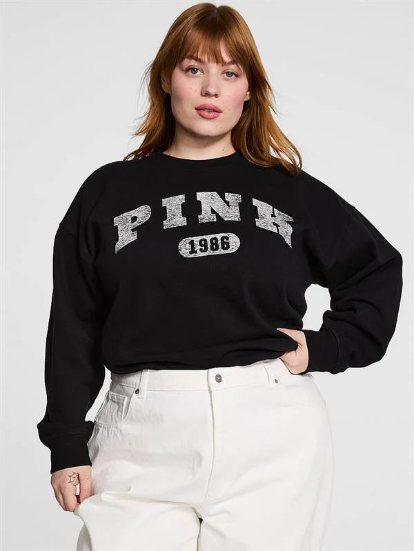 Pink Ivy Oversize Sweatshirt ön görünüm