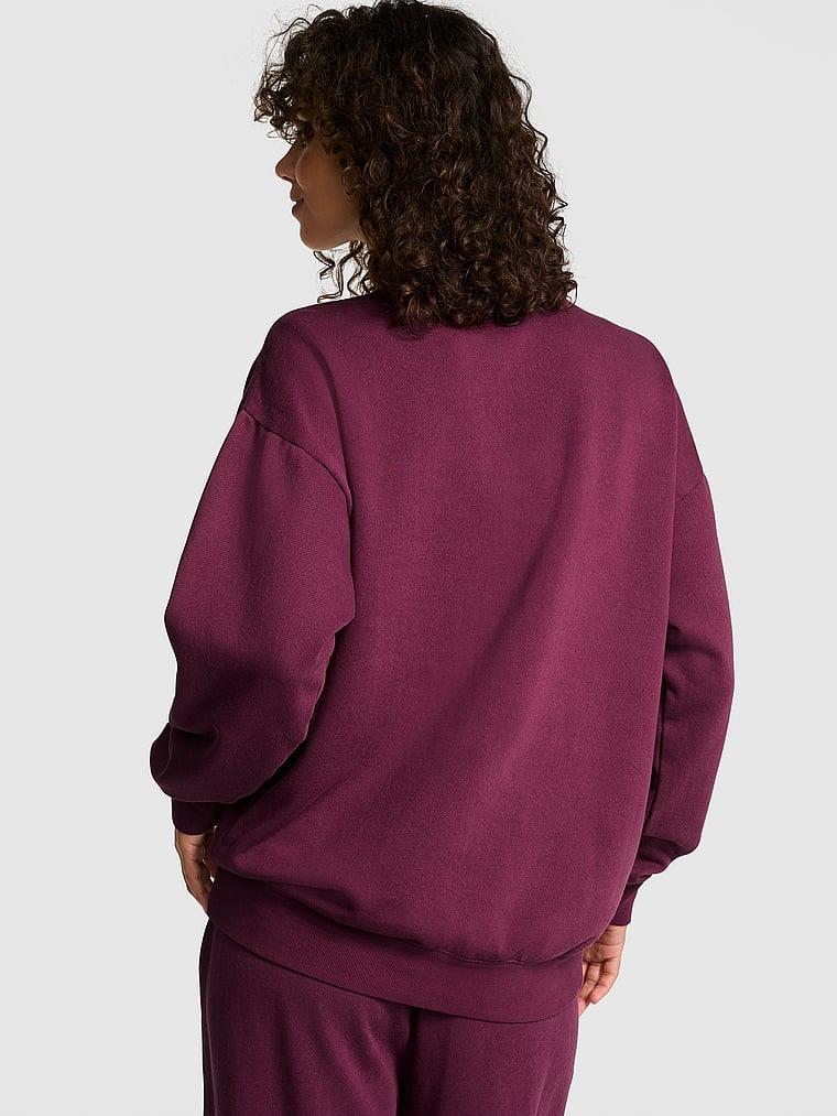 Pink Ivy Oversize Bisiklet Yaka Sweatshirt arka görünümü
