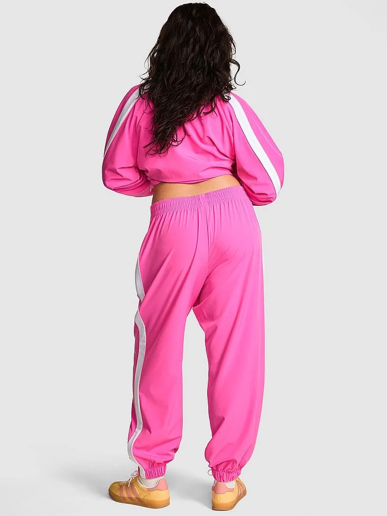 Pink Tech Dokuma Jogger Esofman Alti arka görünüm