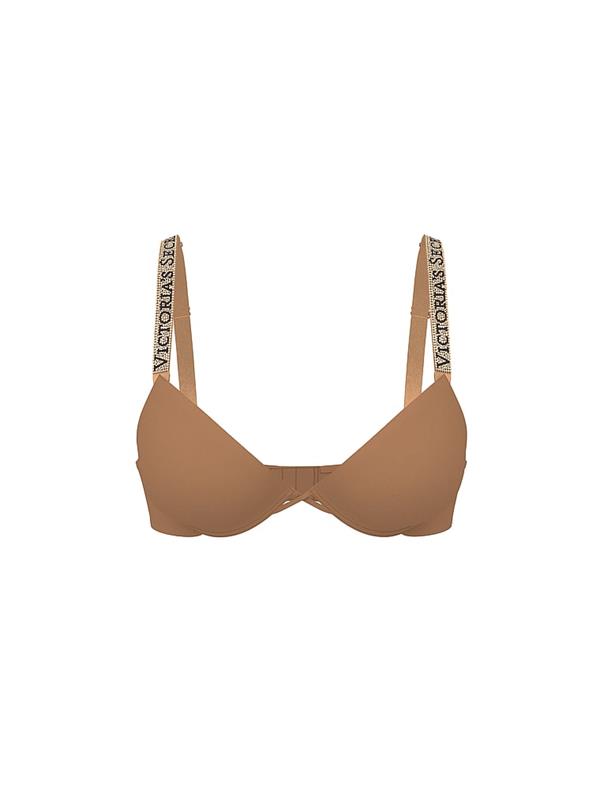 Işıltılı Askili Push Up Sütyen