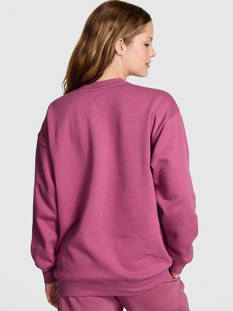 Pink Ivy Oversize Bisiklet Yaka Sweatshirt arka görünümü
