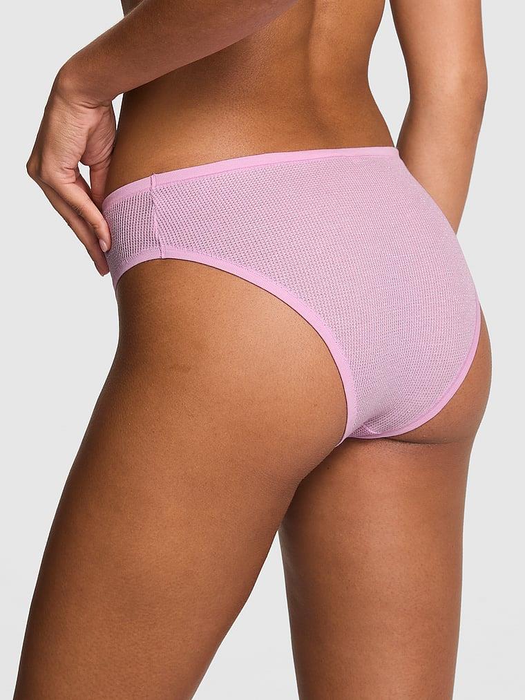 Pink Pamuklu Cheeky Kulot arka görünümü