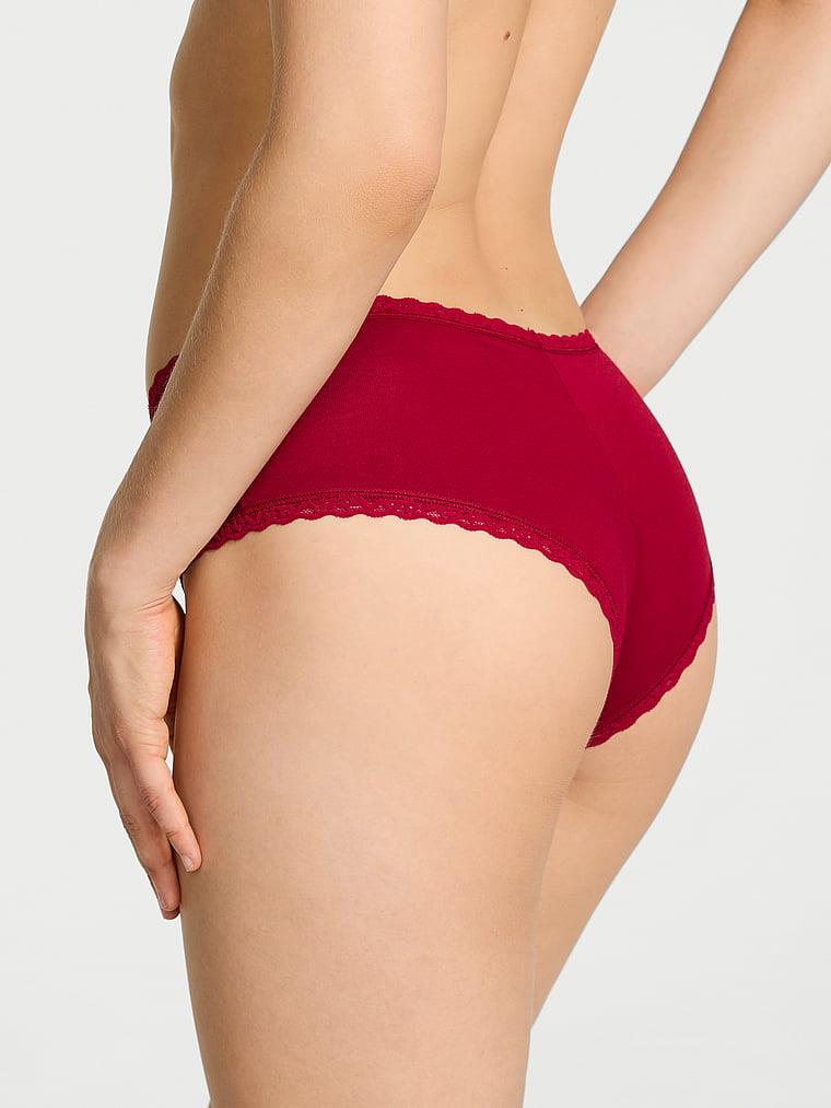 Beli Dantelli Pamuklu Cheeky Kulot arka görünümü