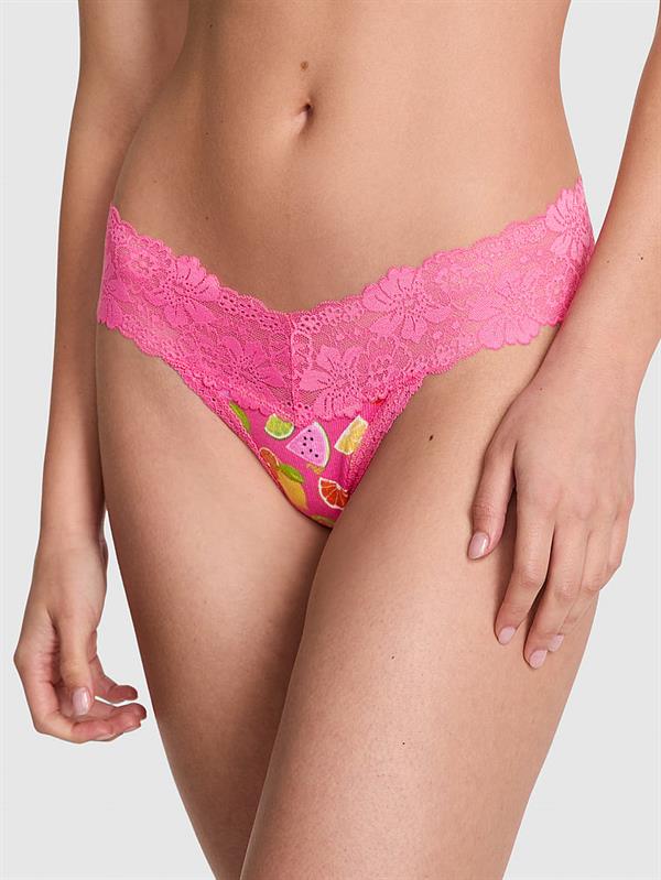 Pink Wink Dantel Kenarli Tanga
