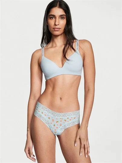 Beli Dantelli Pamuklu Cheeky Kulot ön görünüm