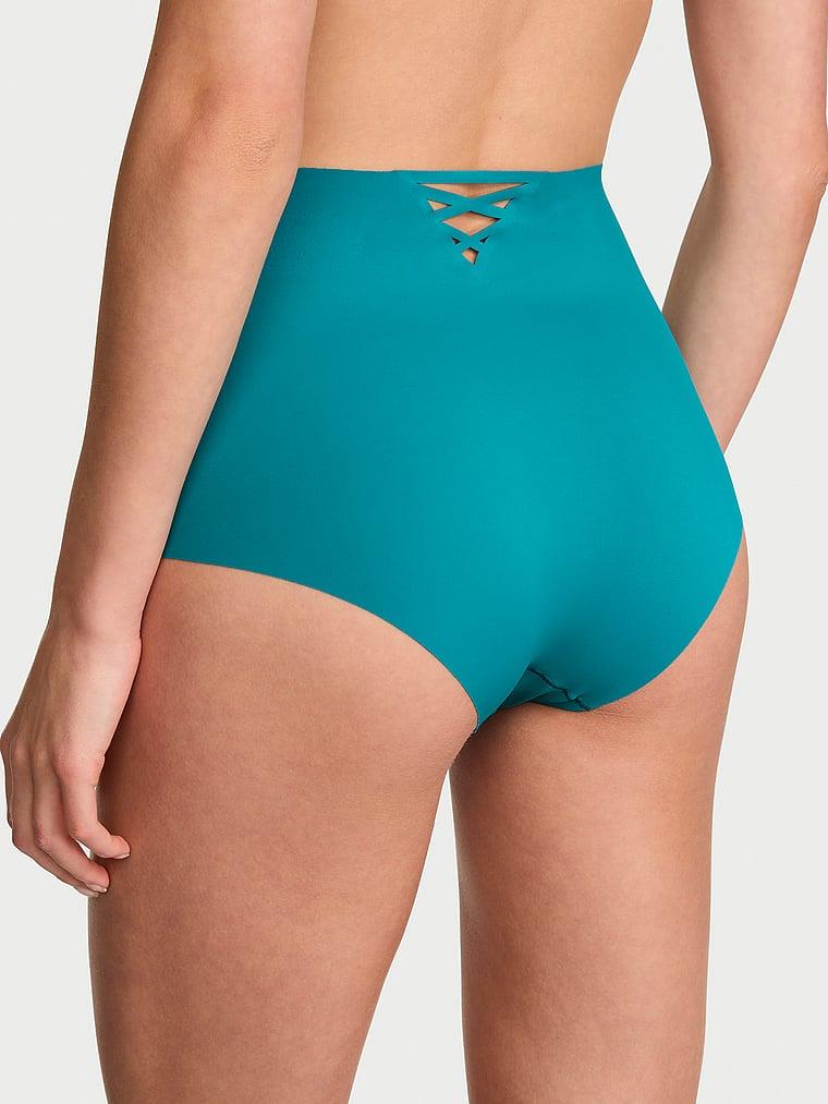 Lazer Kesim Askili Modern Brief Kulot arka görünüm