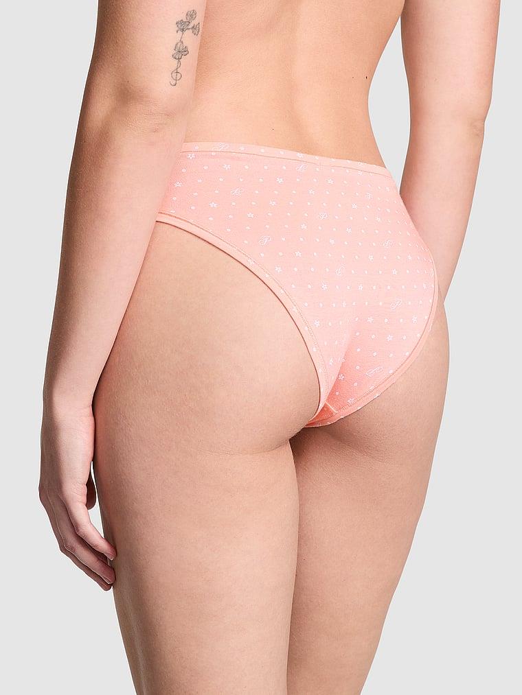 Pink Pamuklu Cheeky Kulot arka görünümü