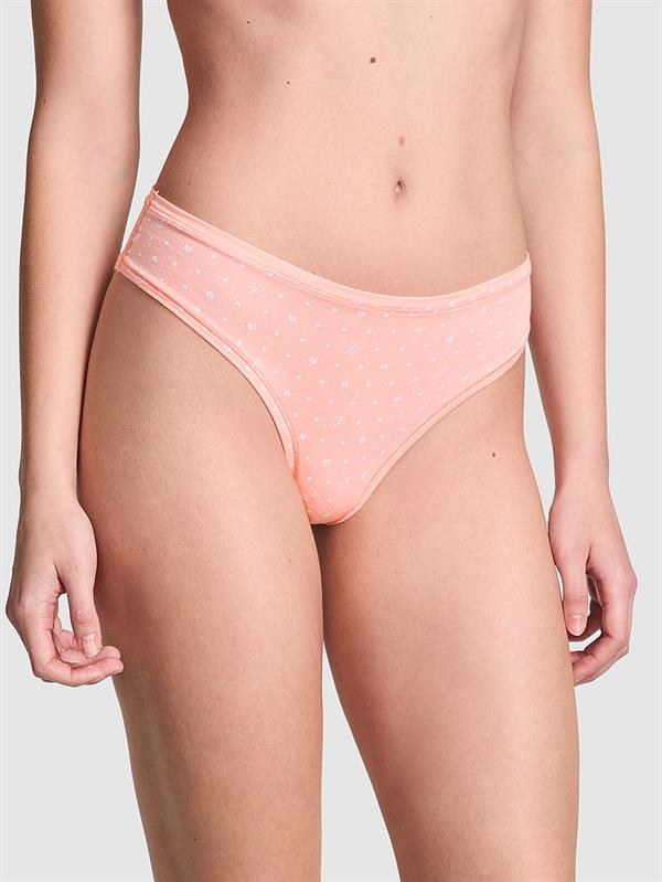 Pink Pamuklu Cheeky Kulot
