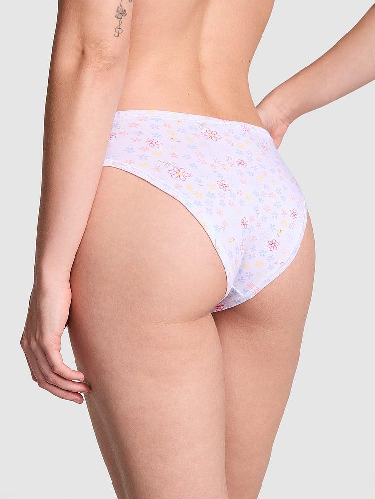 Pink Pamuklu Cheeky Kulot arka görünümü
