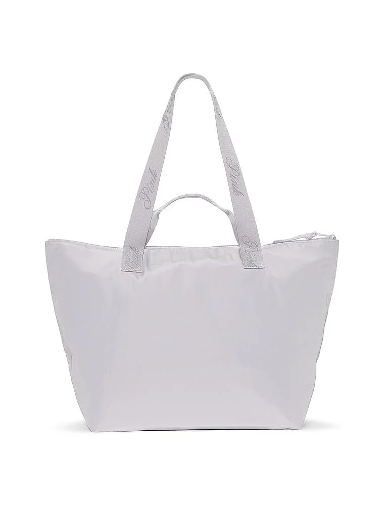 Pink Sportif Tote Çanta arka görünüm