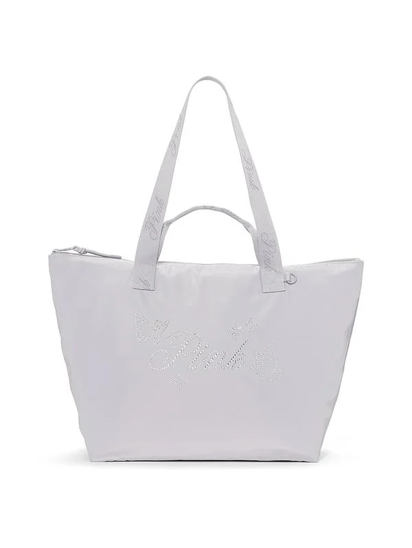 Pink Sportif Tote Çanta ön görünüm