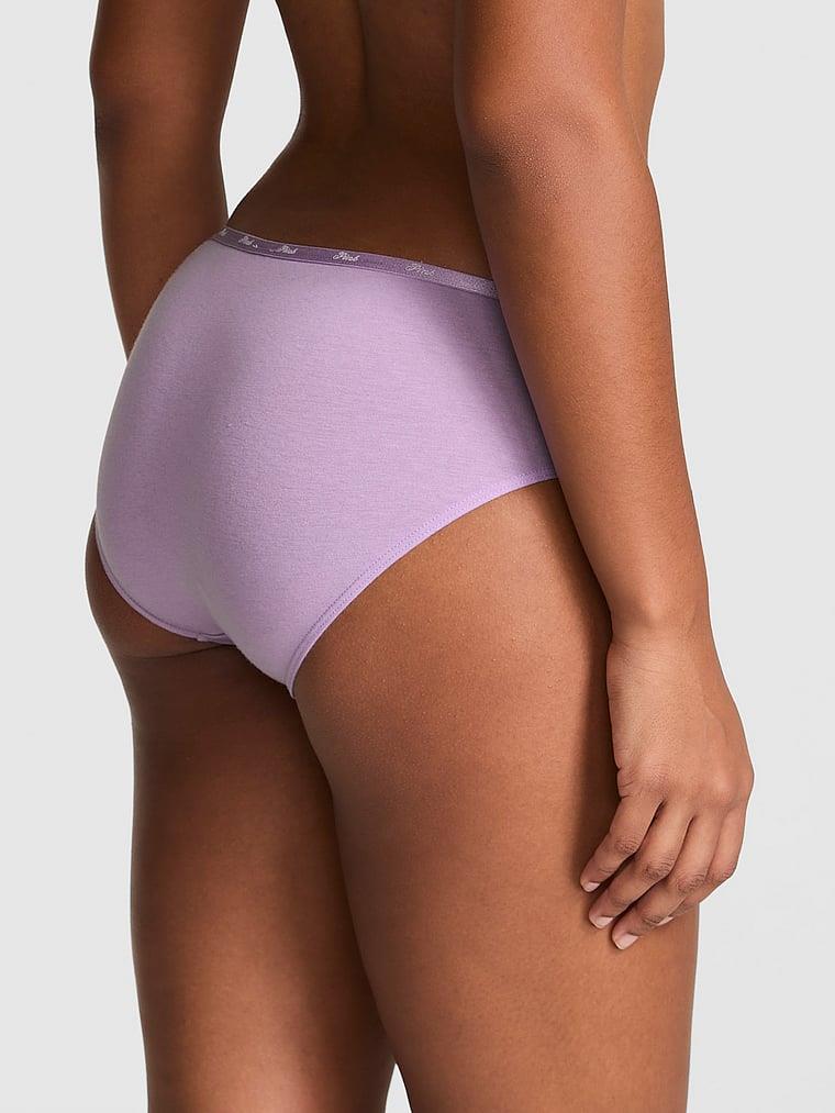 Pink Logolu Pamuklu Hiphugger Kulot arka görünümü
