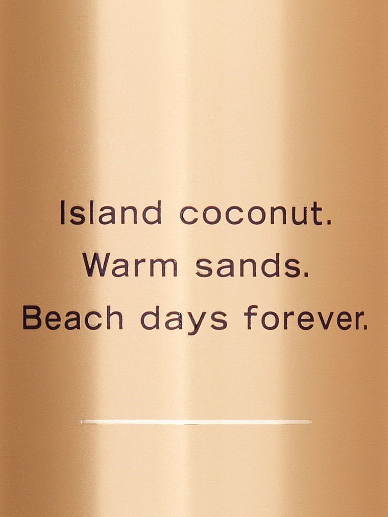 Coconut Passion Vücut Spreyi arka görünümü
