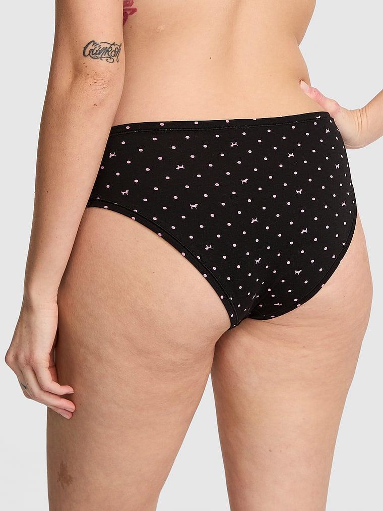 Pink Pamuklu Cheeky Kulot arka görünümü