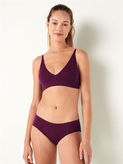 Pink Seamless Hipster Ic Camasiri