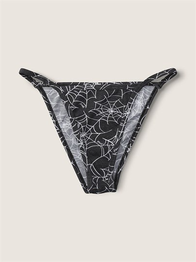Pink Derin Bacak String Bikini Kulot