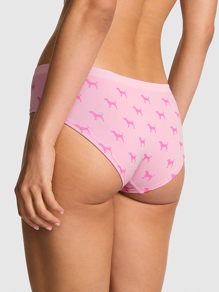Pink Seamless Hiphugger Kulot arka görünüm