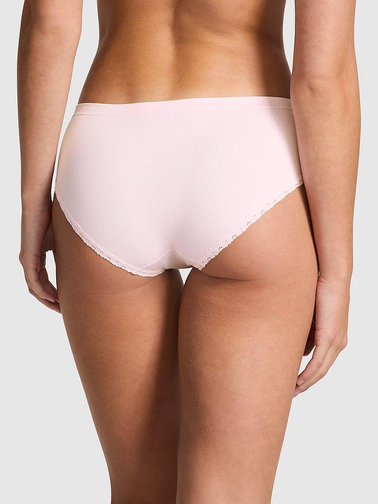 Pink Seamless Hiphugger Kulot arka görünümü