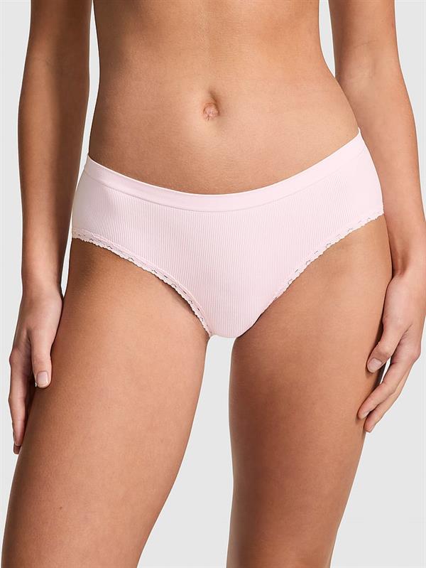 Pink Seamless Hiphugger Kulot