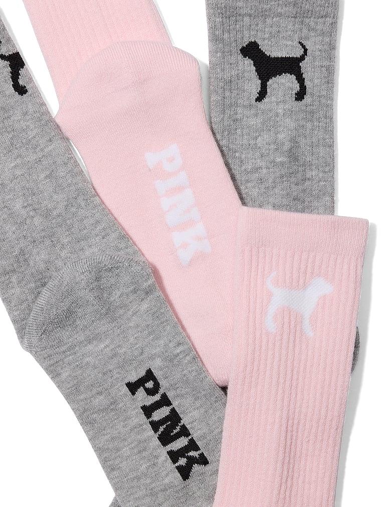Pink 2li Paket Kısa Corap arka görünümü