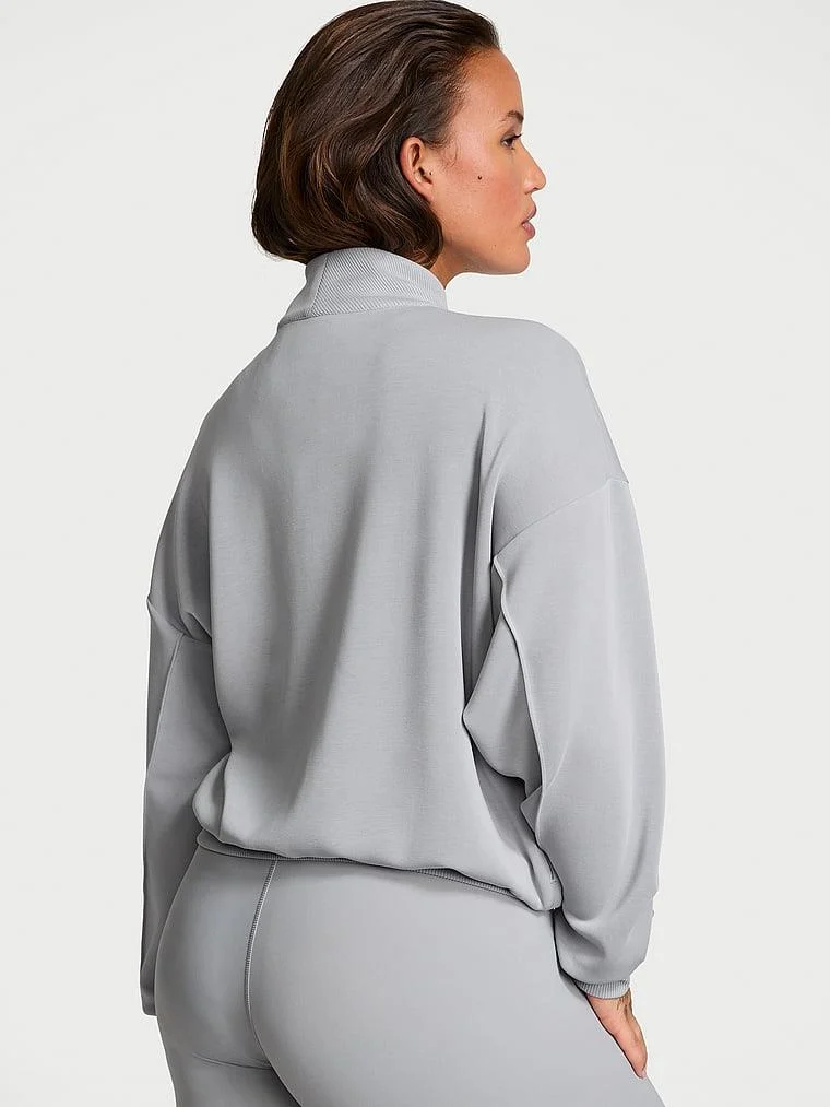 Yeni Stil! Vsx Featherweight Fermuarli Sweatshirt arka görünüm