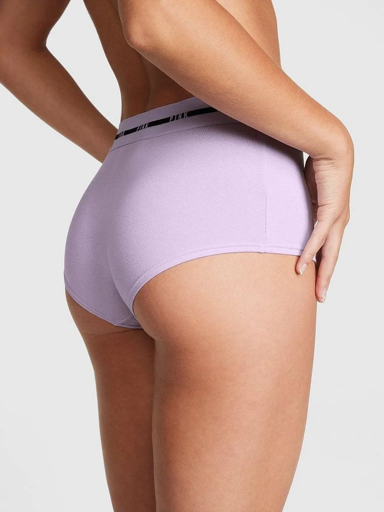 Pink Logolu Boyshort Kulot arka görünüm