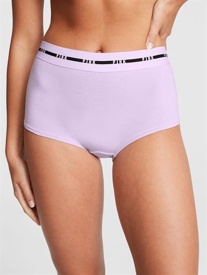 Pink Logolu Boyshort Kulot ön görünüm