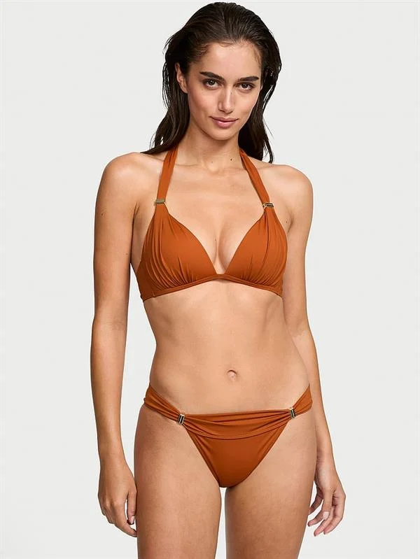 Essential Harlow Halter Yaka Push Up Bikini Ustu