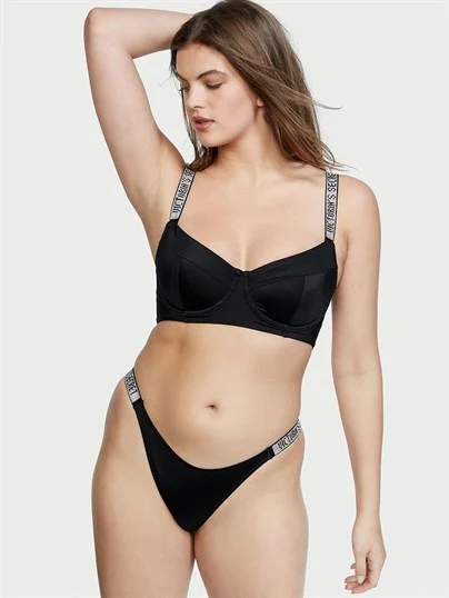 Işıltılı Askili Wicked Bikini Ustu
