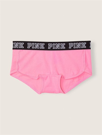 Pink Logo Baskili Boyshort Kulot