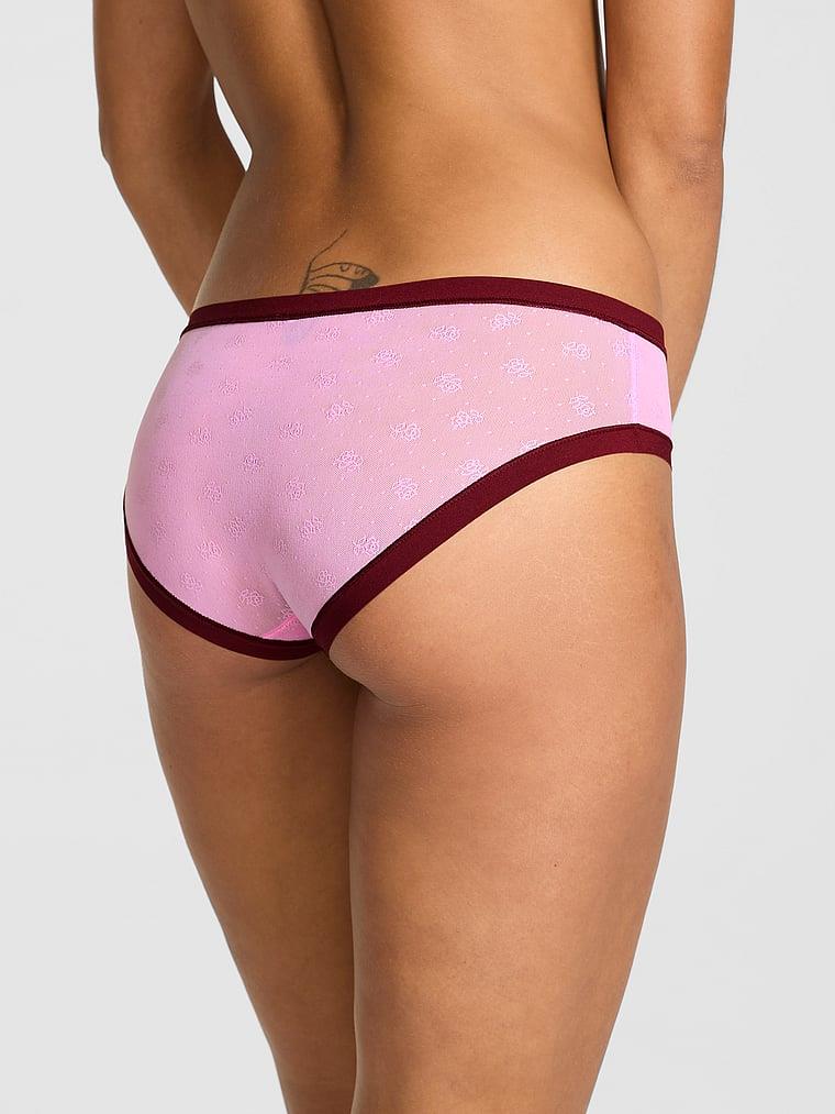 Pink Lazer Kesim Hiphugger Kulot arka görünümü