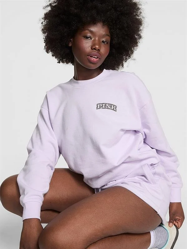 Pink Ivy Oversize Sweatshirt