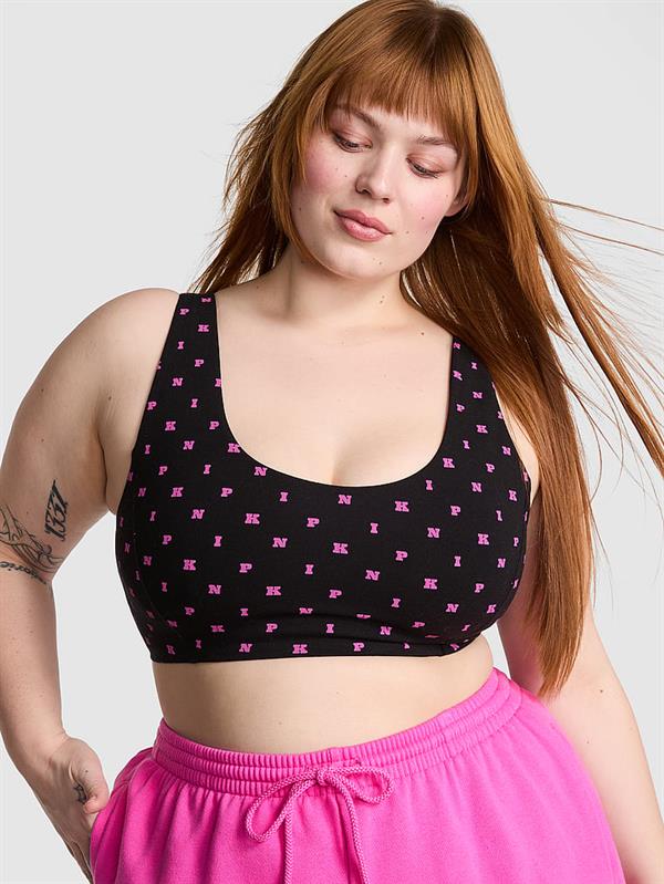 Pink All Day Pamuklu Scoop Sporcu Sütyeni